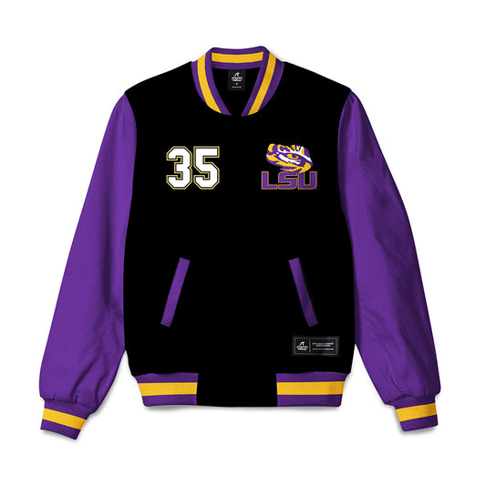 LSU - NCAA Baseball : Griffin Herring - Bomber Jacket