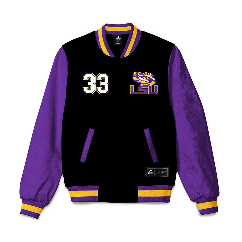 LSU - NCAA Football : David Kency - Bomber Jacket-0