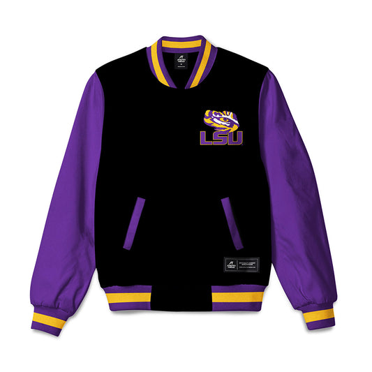 LSU - NCAA Women's Track & Field : Kase Torchia - Bomber Jacket