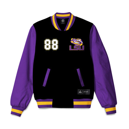 LSU - NCAA Football : Preston Hickey - Bomber Jacket