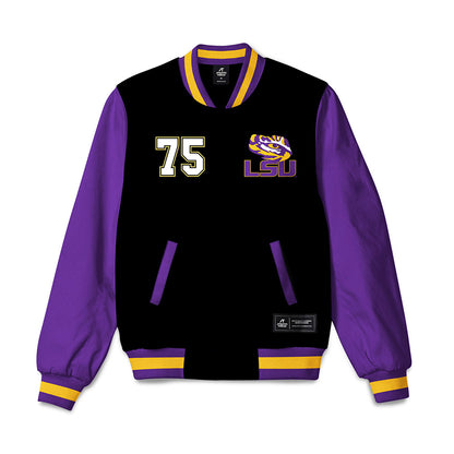 LSU - NCAA Football : Braden Augustus - Bomber Jacket