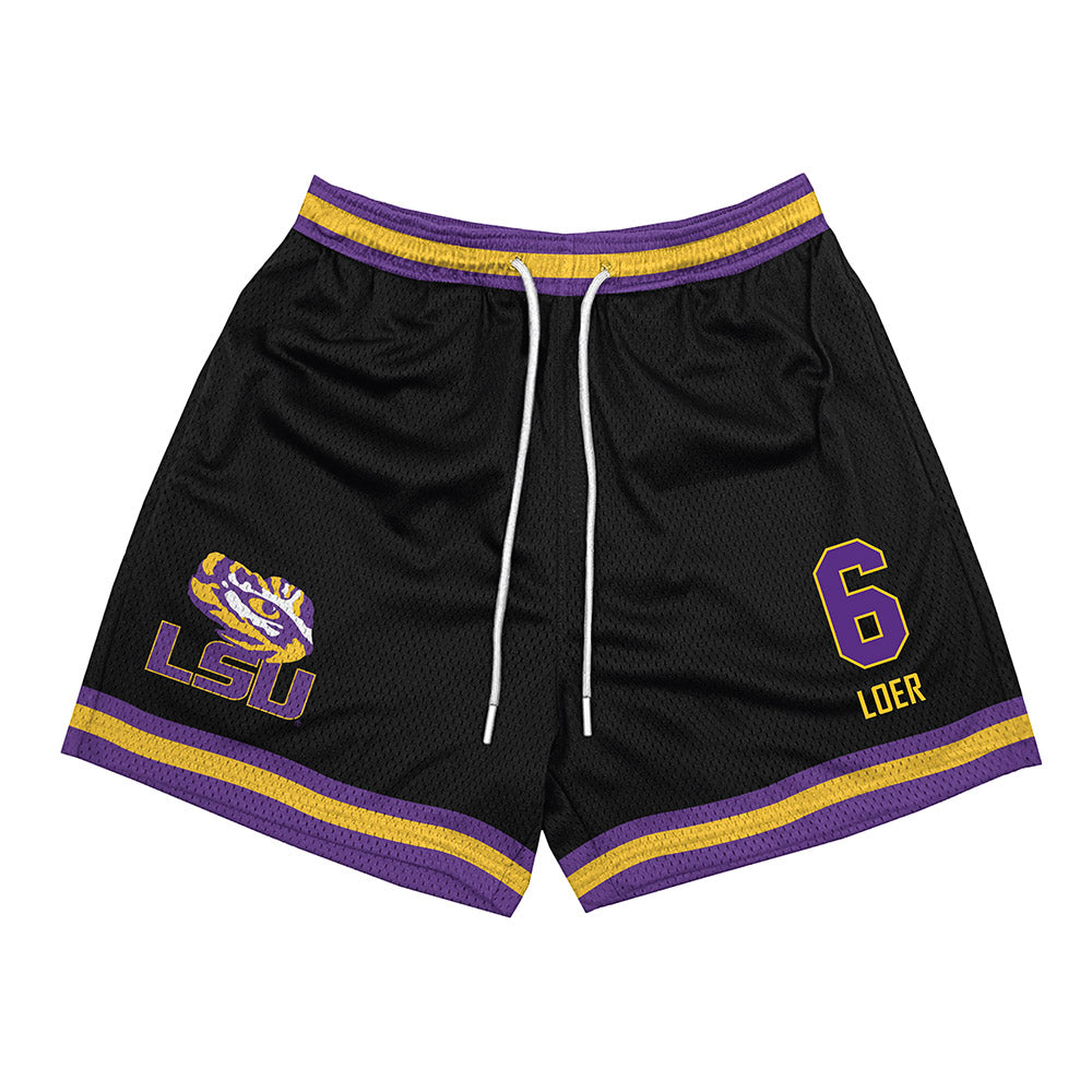 LSU - NCAA Baseball : Justin Loer -  Shorts