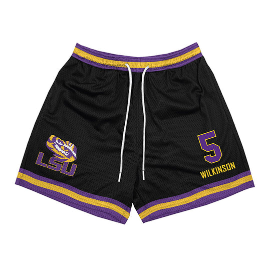 LSU - NCAA Men's Basketball : Mwani Wilkinson - Shorts