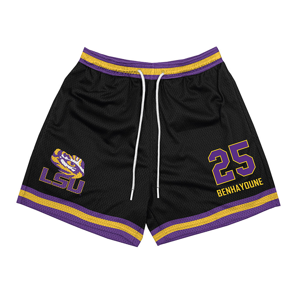 LSU - NCAA Men's Basketball : Adam Benhayoune - Shorts