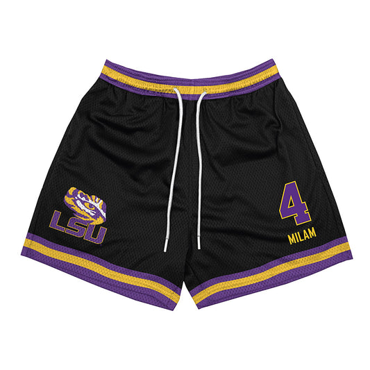 LSU - NCAA Baseball : Steven Milam -  Shorts