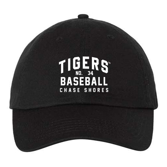 LSU - NCAA Baseball : Chase Shores -  Dad Hat