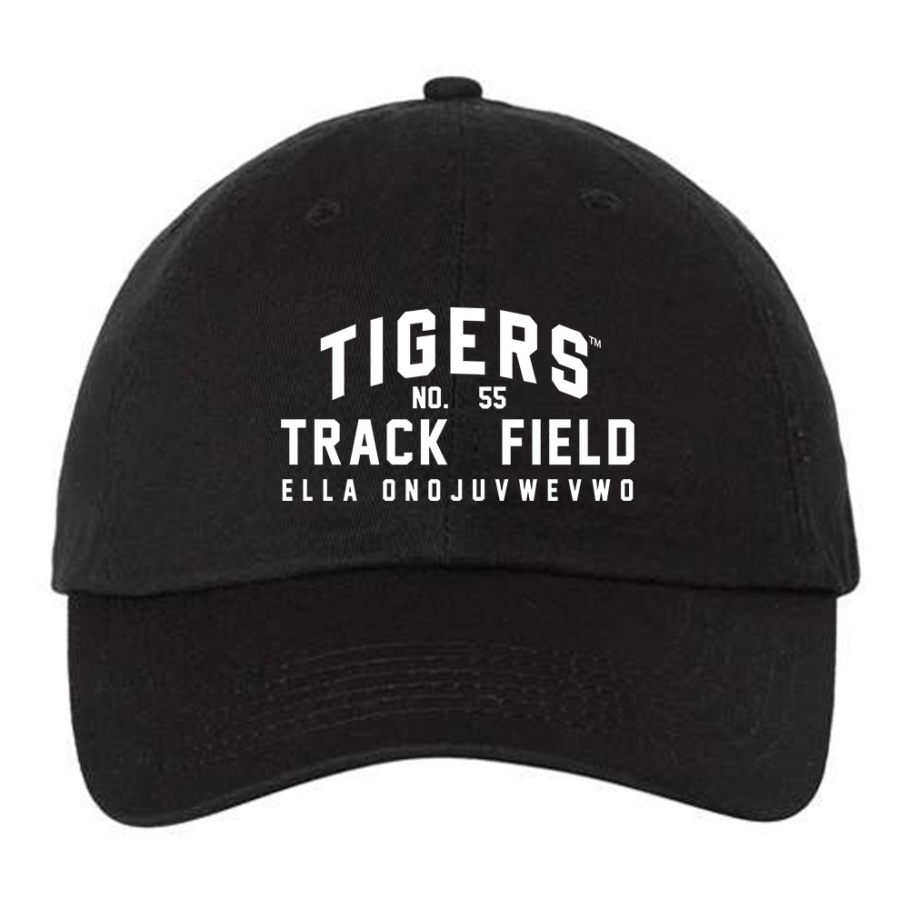 LSU - NCAA Women's Track & Field : Ella Onojuvwevwo - Dad Hat-0