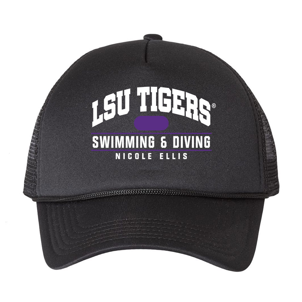 LSU - NCAA Men's Swimming & Diving : Nicole Ellis - Trucker Hat-0