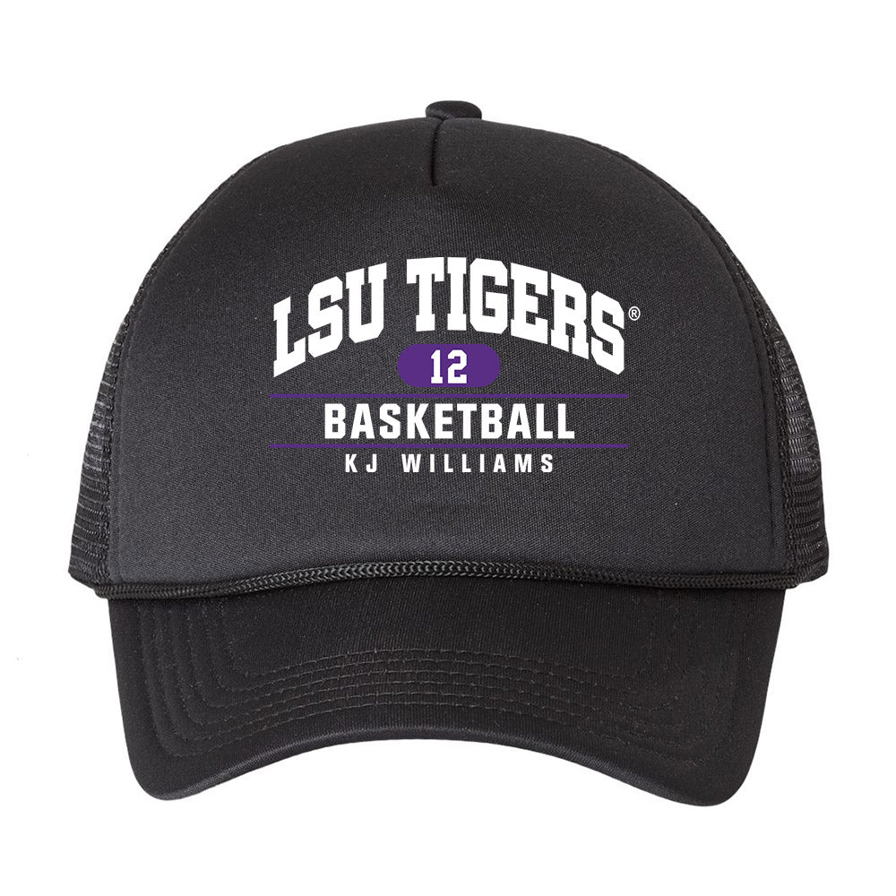 LSU - NCAA Men's Basketball : KJ Williams - Trucker Hat