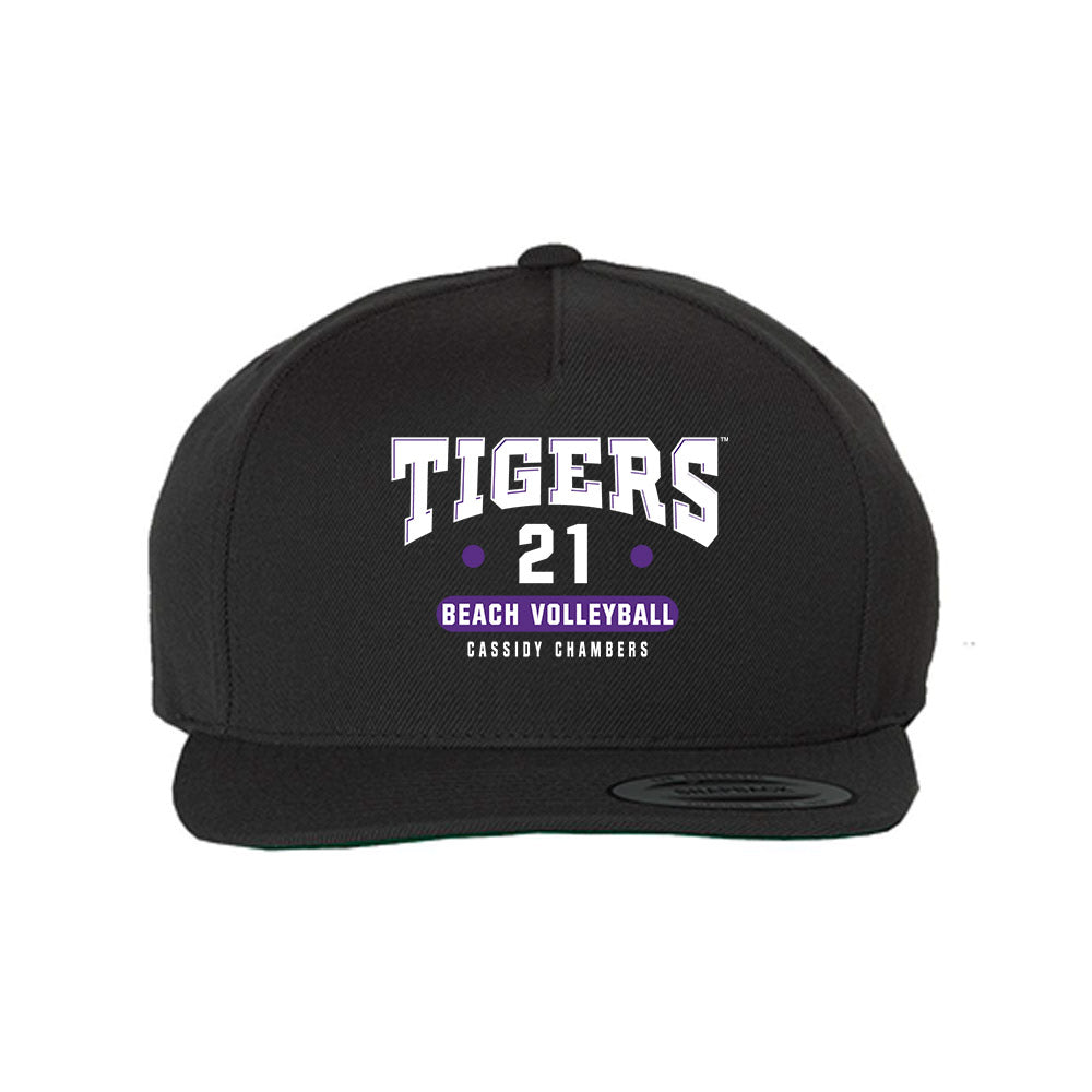 LSU - NCAA Beach Volleyball : Cassidy Chambers - Snapback Hat