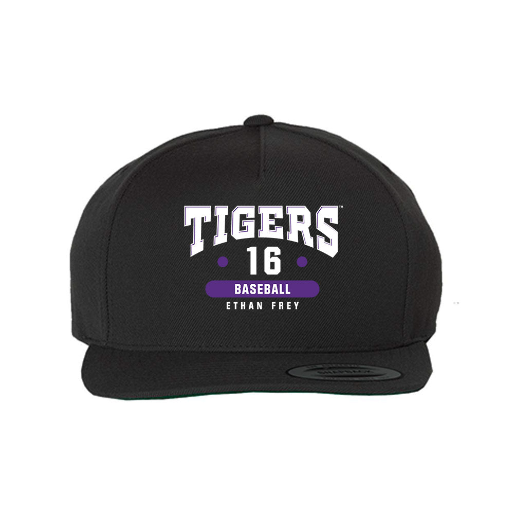 LSU - NCAA Baseball : Ethan Frey - Snapback Hat-0