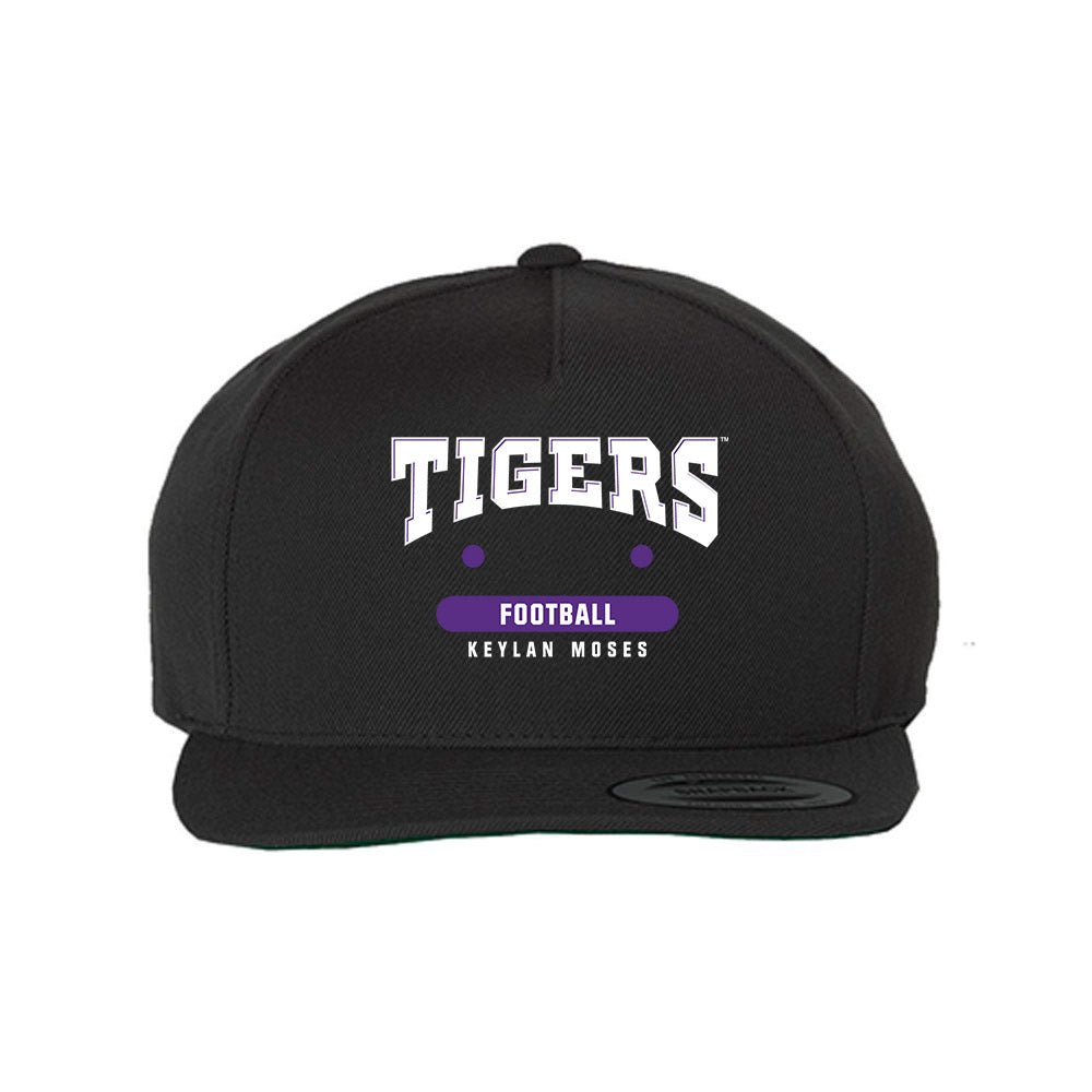 LSU - NCAA Football : Keylan Moses - Snapback Hat-0