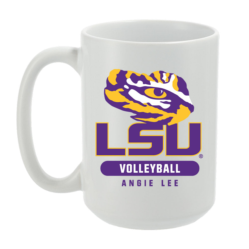 LSU - NCAA Women's Volleyball : Angie Lee - Coffee Mug