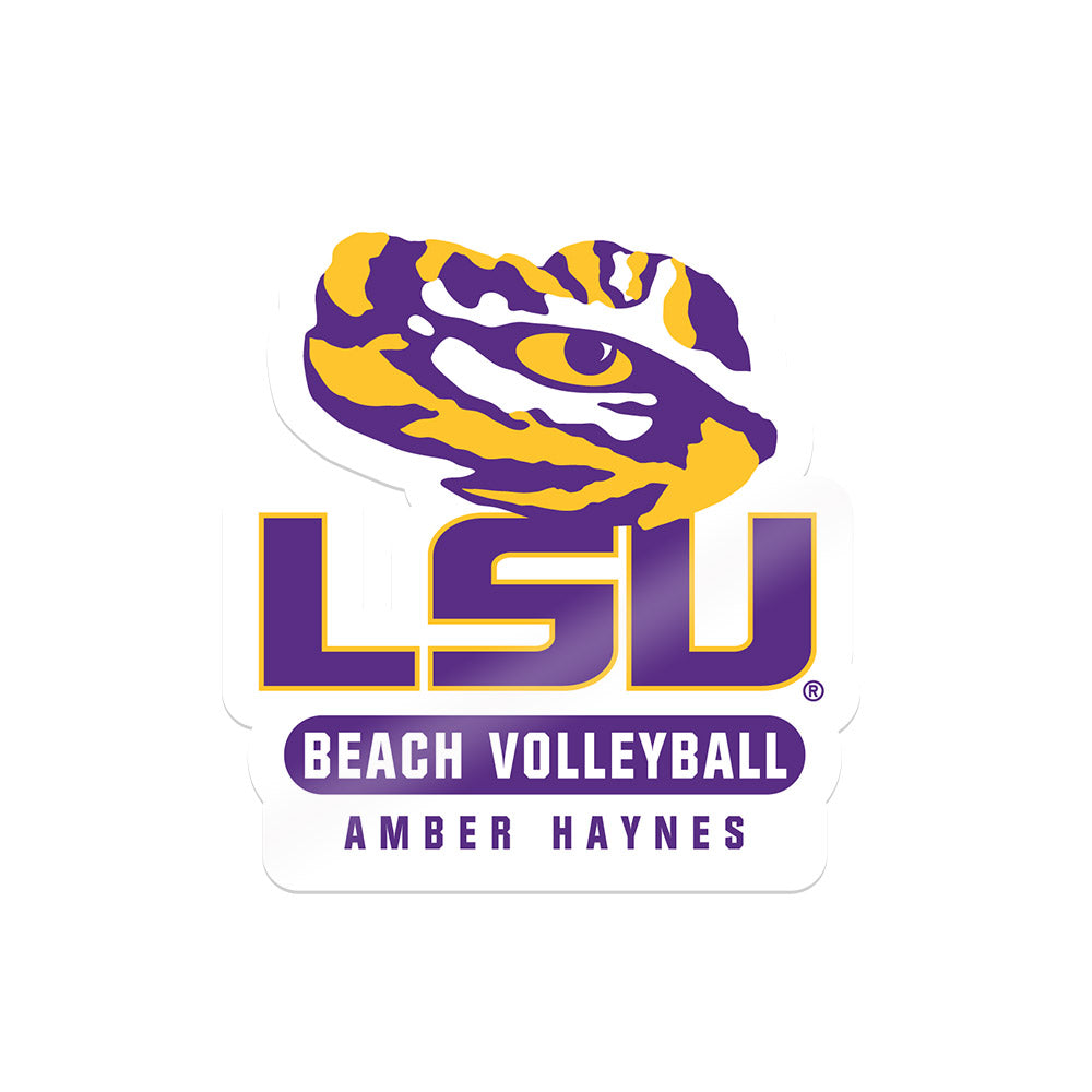 LSU - NCAA Beach Volleyball : Amber Haynes - Sticker