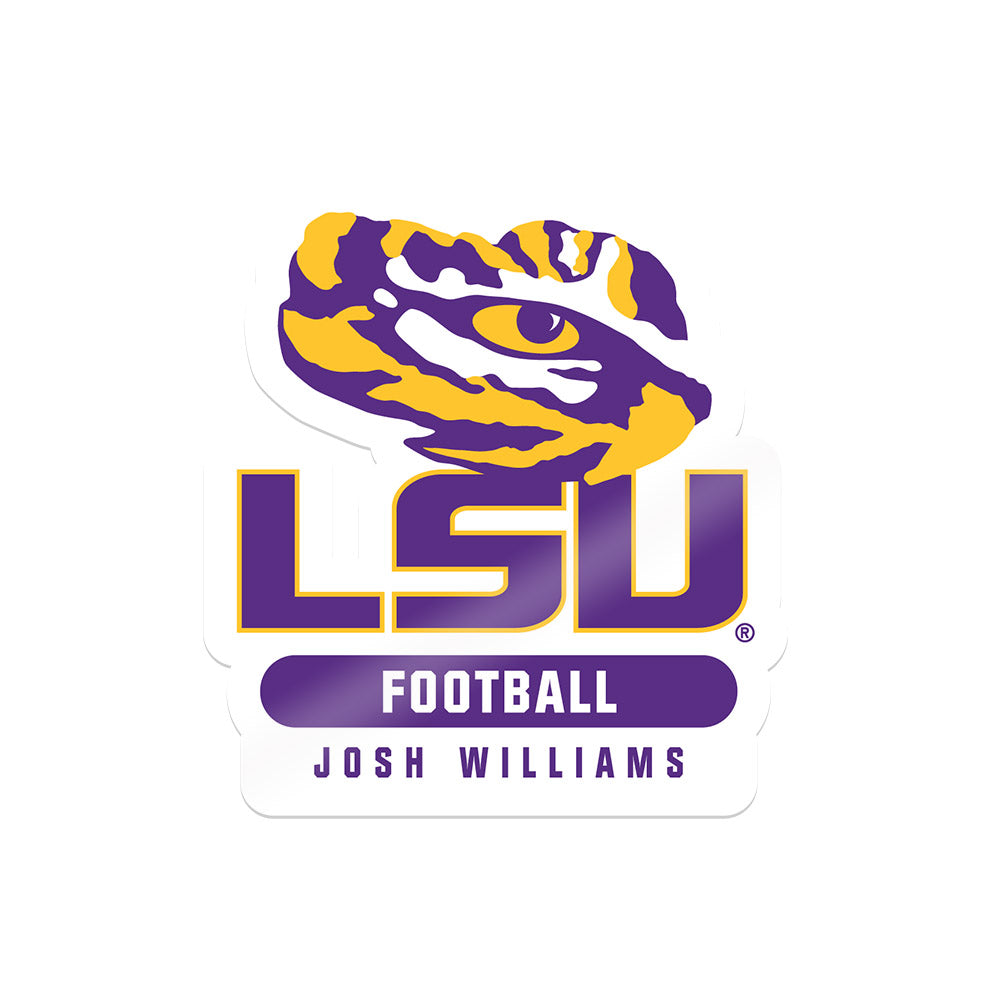 LSU - NCAA Football : Josh Williams - Sticker