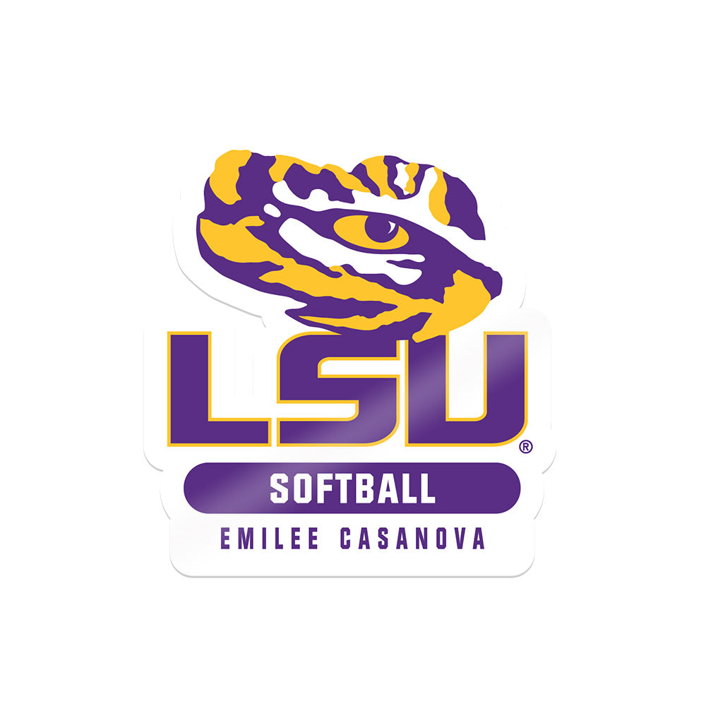 LSU - NCAA Softball : Emilee Casanova - Sticker