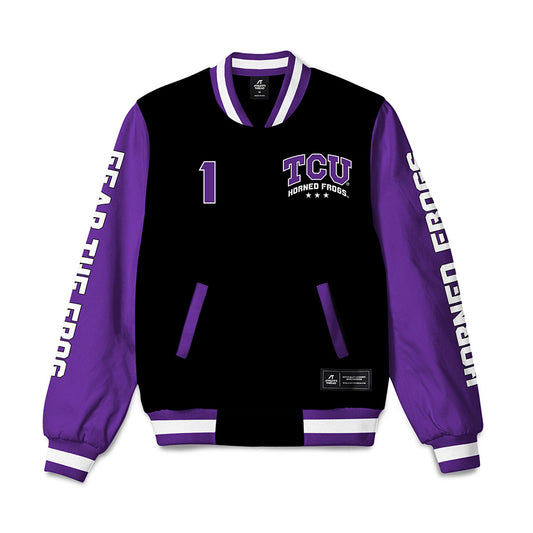 TCU - NCAA Equestrian : Annie Kimball - Bomber Jacket-0