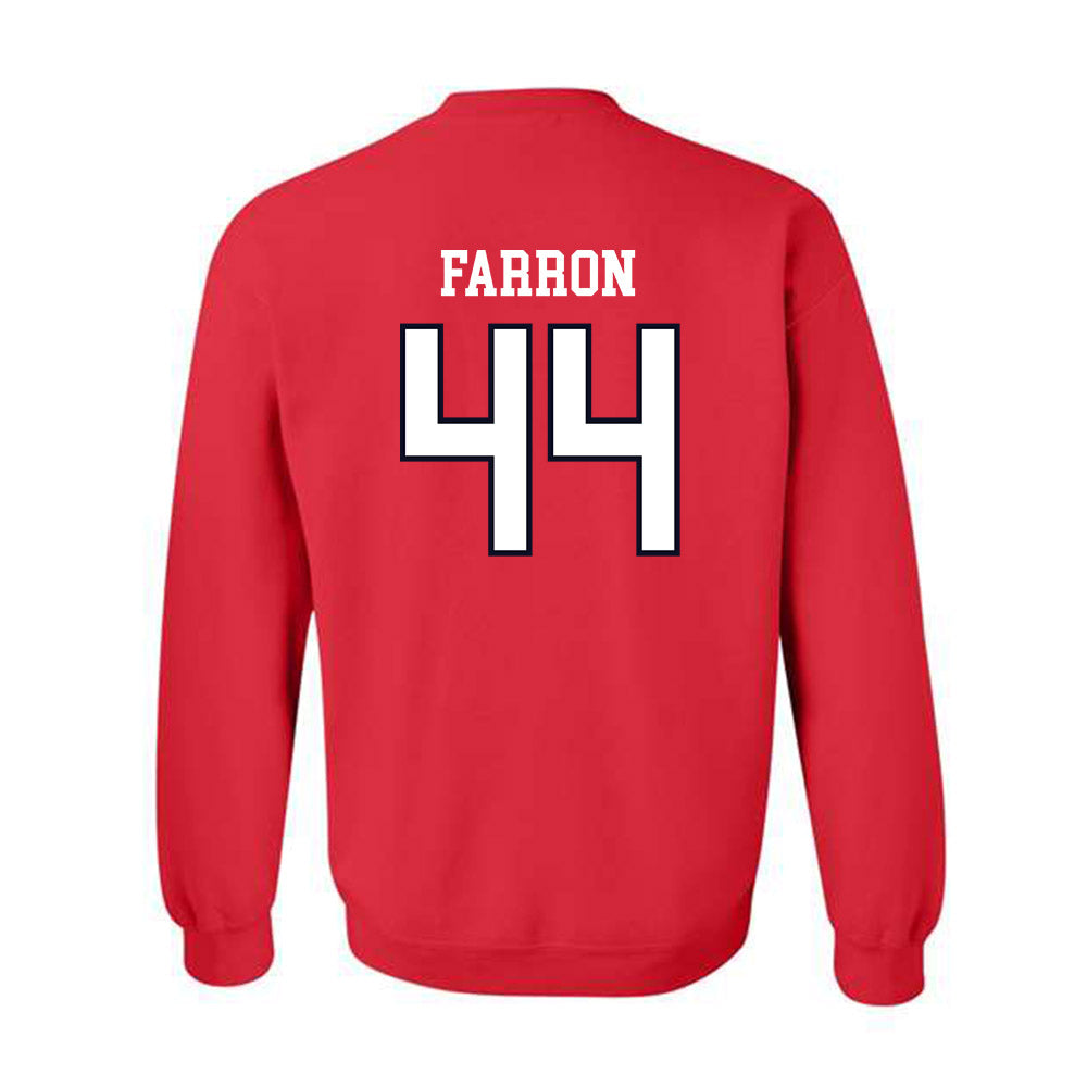 St. Johns - NCAA Men's Lacrosse : Ryan Farron - Sports Shersey Crewneck Sweatshirt-1