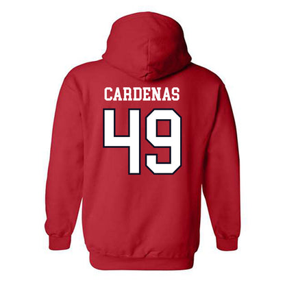 St. Johns - NCAA Men's Lacrosse : Jayson Cardenas - Sports Shersey Hooded Sweatshirt-1