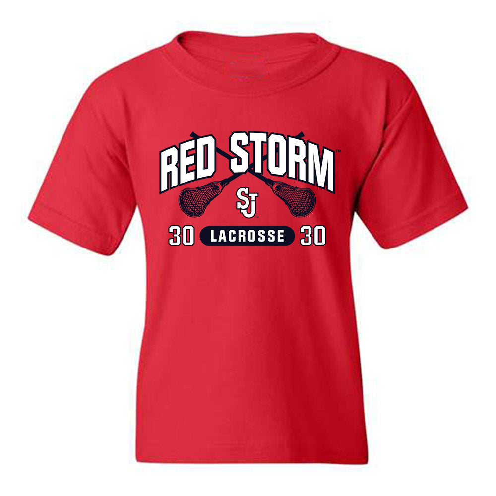 St. Johns - NCAA Men's Lacrosse : Brian Kelly - Youth T-Shirt Sports Shersey
