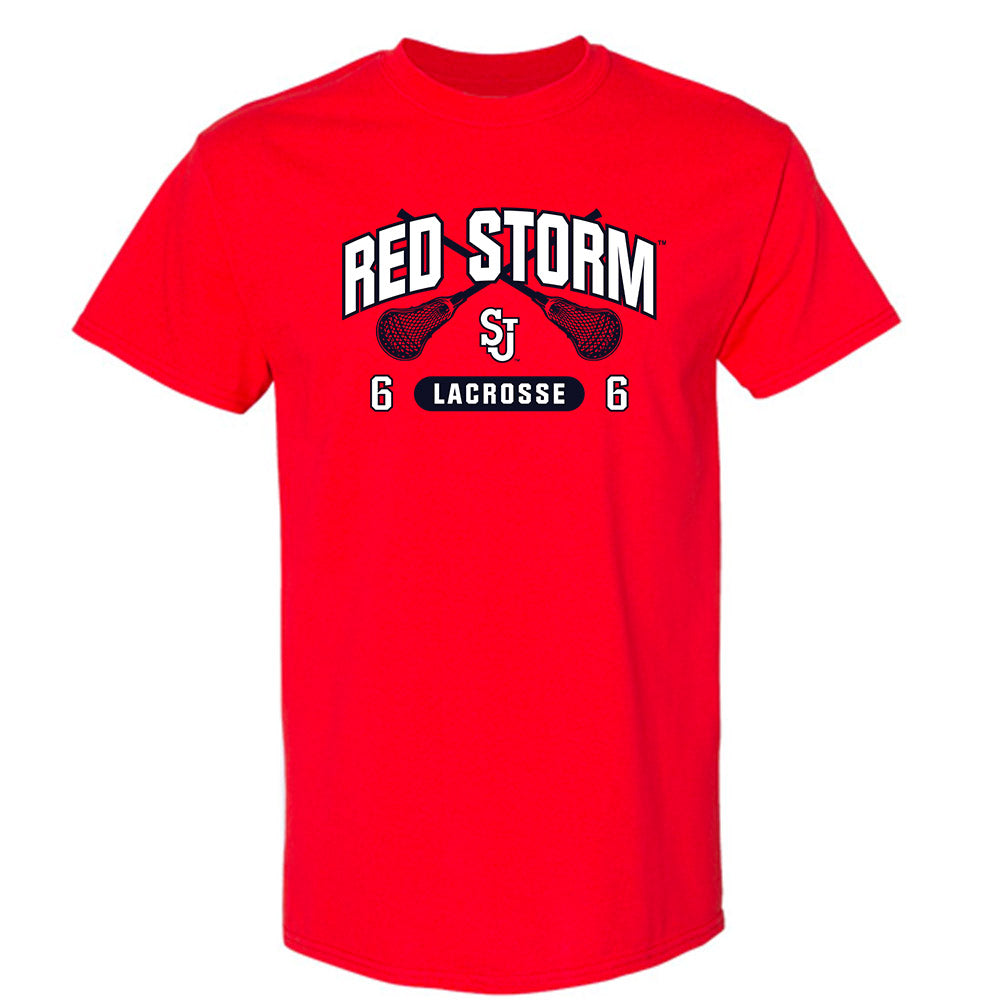St. Johns - NCAA Men's Lacrosse : James Easton - Sports Shersey T-Shirt-0