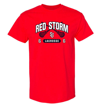 St. Johns - NCAA Men's Lacrosse : James Easton - Sports Shersey T-Shirt-0