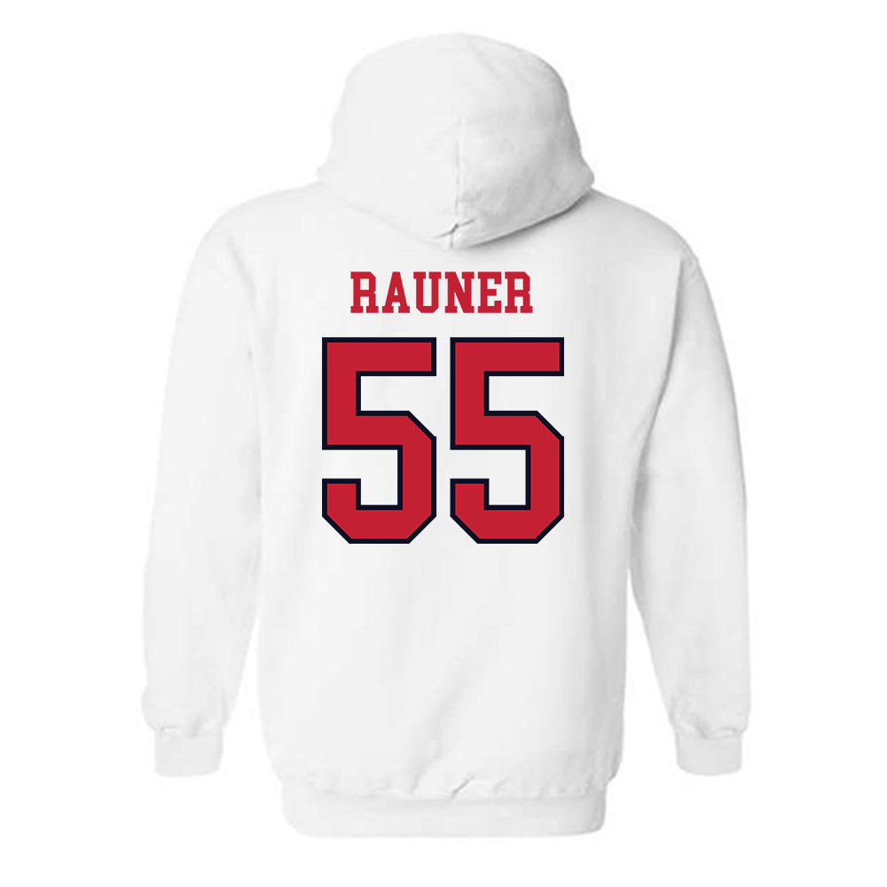 St. Johns - NCAA Men's Lacrosse : Brady Rauner - Hooded Sweatshirt Sports Shersey