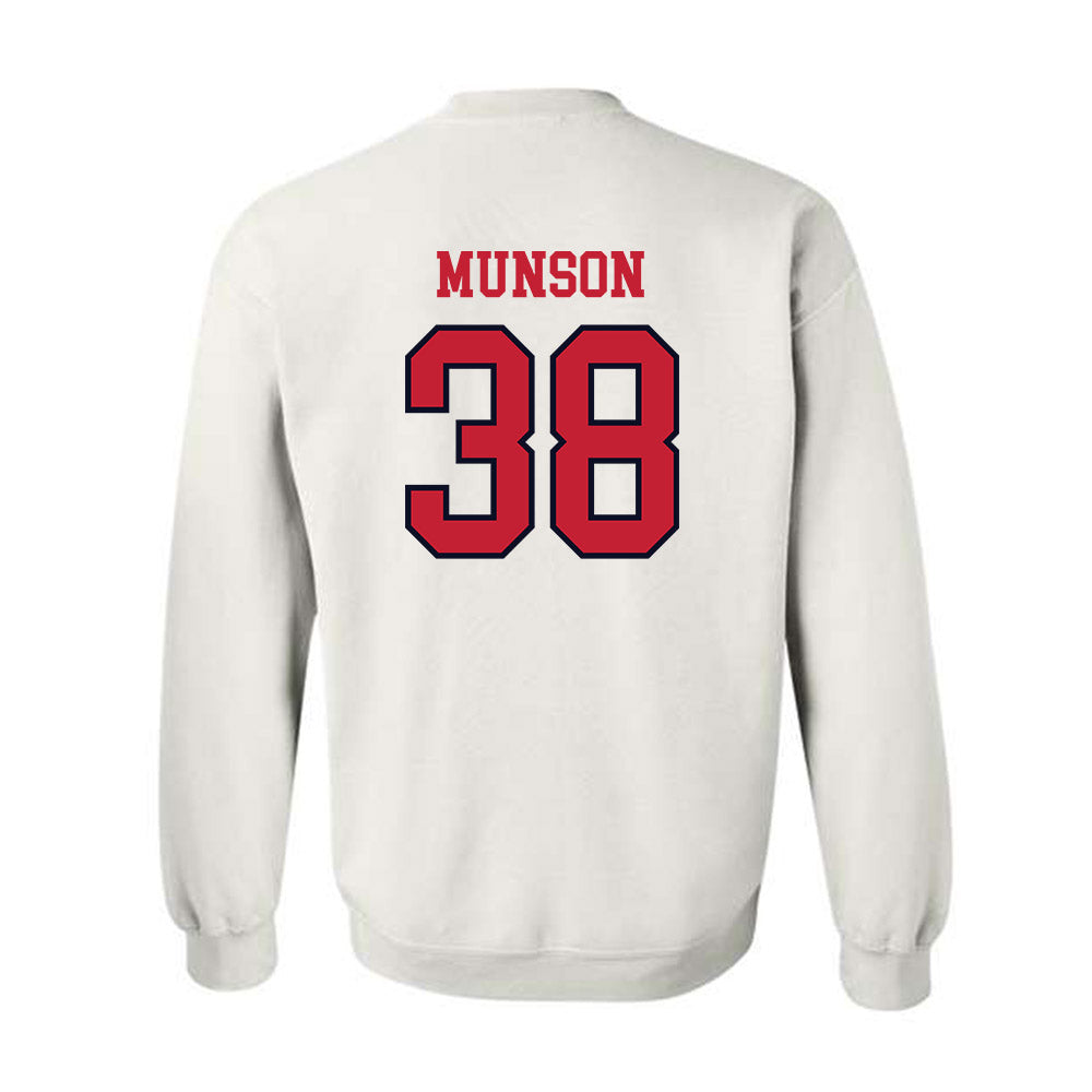 St. Johns - NCAA Men's Lacrosse : Kyle Munson - Crewneck Sweatshirt Sports Shersey