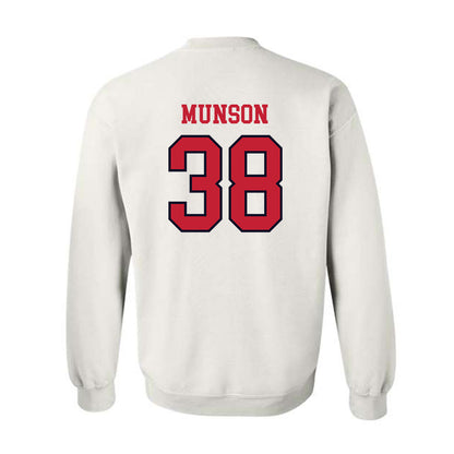 St. Johns - NCAA Men's Lacrosse : Kyle Munson - Crewneck Sweatshirt Sports Shersey