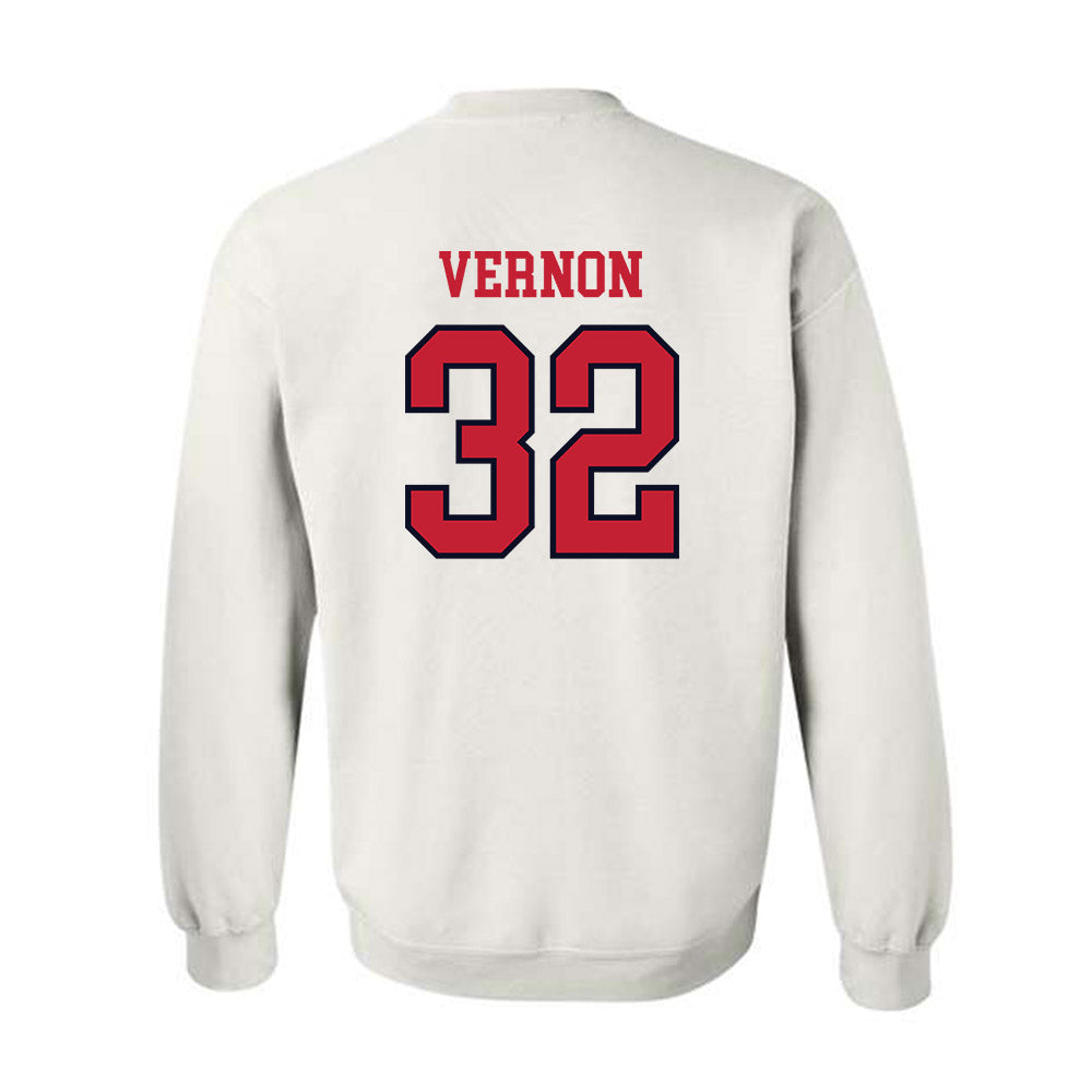 St. Johns - NCAA Men's Lacrosse : Marcel Vernon - Sports Shersey Crewneck Sweatshirt-1