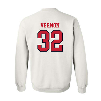 St. Johns - NCAA Men's Lacrosse : Marcel Vernon - Sports Shersey Crewneck Sweatshirt-1