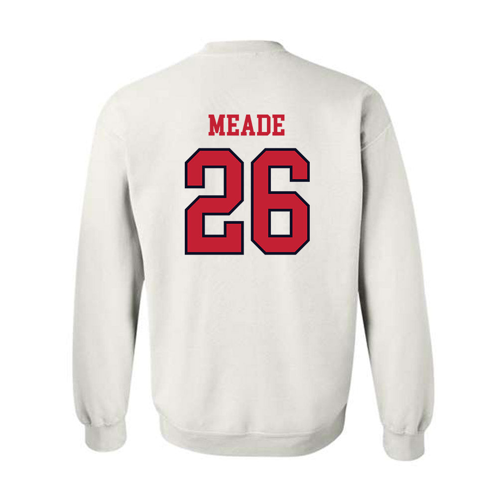 St. Johns - NCAA Men's Lacrosse : Tyson Meade - Sports Shersey Crewneck Sweatshirt-1