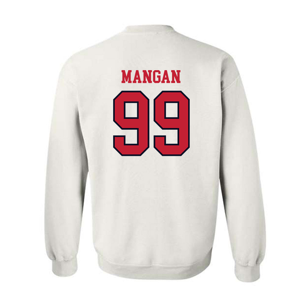 St. Johns - NCAA Men's Lacrosse : Luke Mangan - Crewneck Sweatshirt Sports Shersey