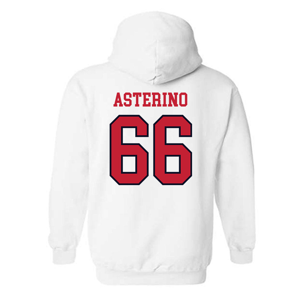 St. Johns - NCAA Men's Lacrosse : Joey Asterino - Hooded Sweatshirt Sports Shersey