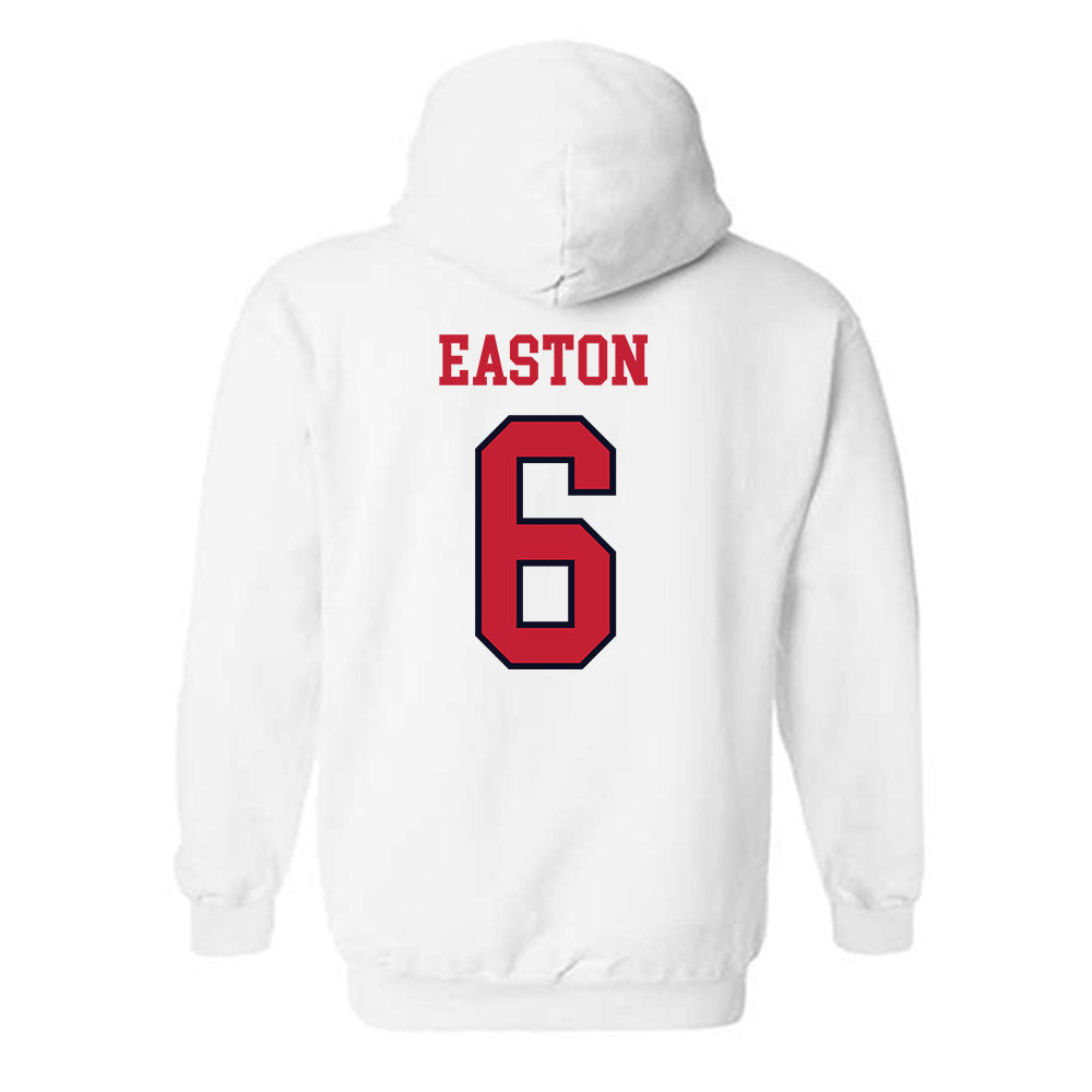 St. Johns - NCAA Men's Lacrosse : James Easton - Sports Shersey Hooded Sweatshirt-1