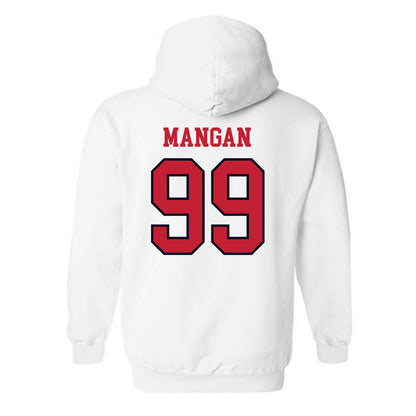 St. Johns - NCAA Men's Lacrosse : Luke Mangan - Hooded Sweatshirt Sports Shersey