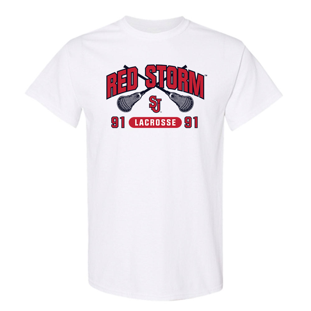 St. Johns - NCAA Men's Lacrosse : Noah Plenn - Sports Shersey T-Shirt-0