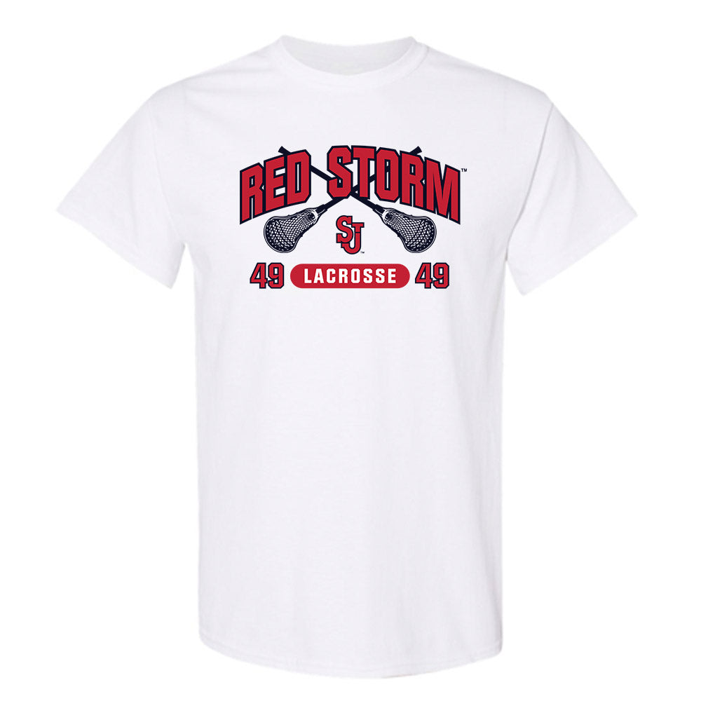 St. Johns - NCAA Men's Lacrosse : Jayson Cardenas - Sports Shersey T-Shirt-0