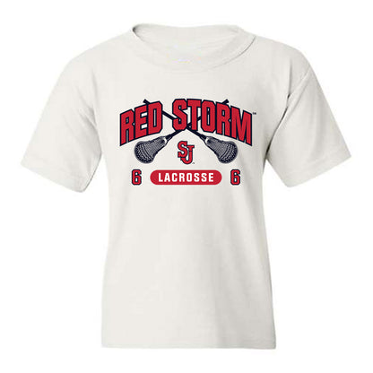 St. Johns - NCAA Men's Lacrosse : James Easton - Sports Shersey Youth T-Shirt-0