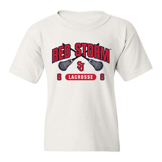 St. Johns - NCAA Men's Lacrosse : James Easton - Sports Shersey Youth T-Shirt-0