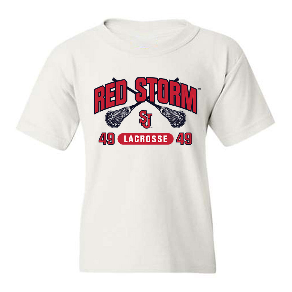 St. Johns - NCAA Men's Lacrosse : Jayson Cardenas - Sports Shersey Youth T-Shirt-0