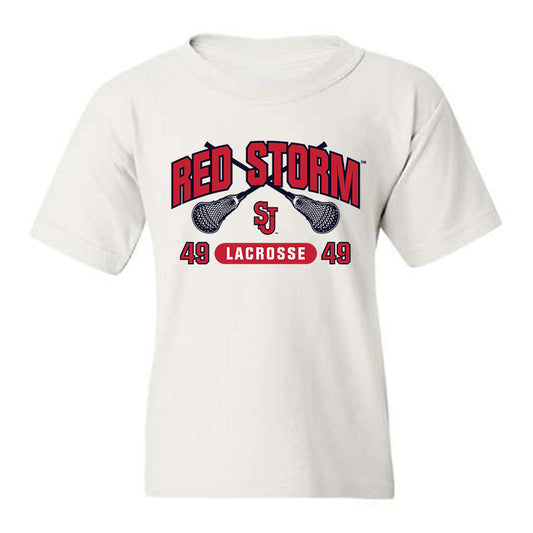 St. Johns - NCAA Men's Lacrosse : Jayson Cardenas - Sports Shersey Youth T-Shirt-0