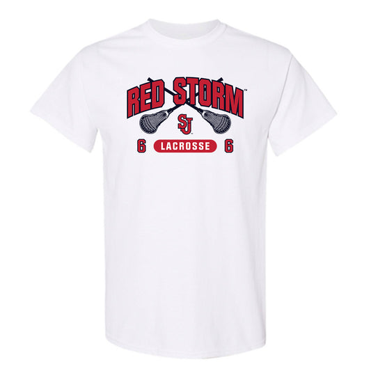 St. Johns - NCAA Men's Lacrosse : James Easton - Sports Shersey T-Shirt-0