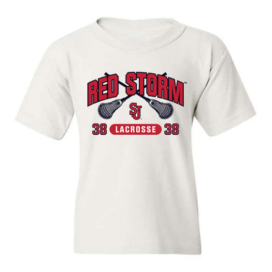 St. Johns - NCAA Men's Lacrosse : Kyle Munson - Youth T-Shirt Sports Shersey