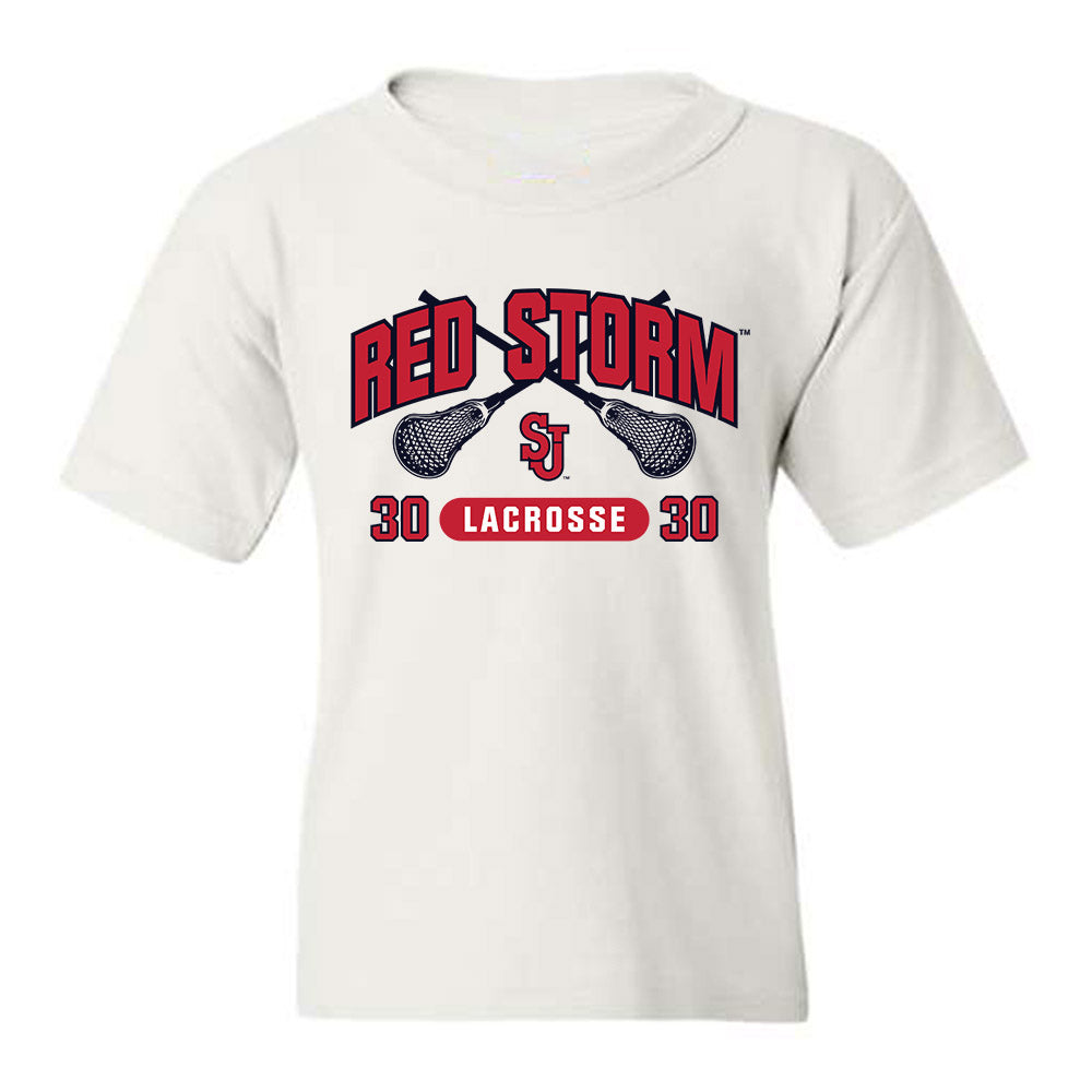 St. Johns - NCAA Men's Lacrosse : Brian Kelly - Youth T-Shirt Sports Shersey