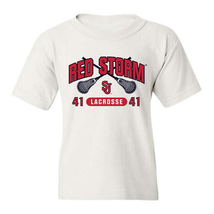 St. Johns - NCAA Men's Lacrosse : Thomas Flavin - Youth T-Shirt Sports Shersey