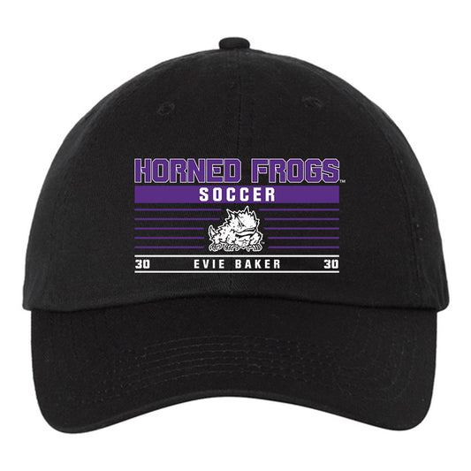 TCU - NCAA Women's Soccer : Evie Baker - Dad Hat