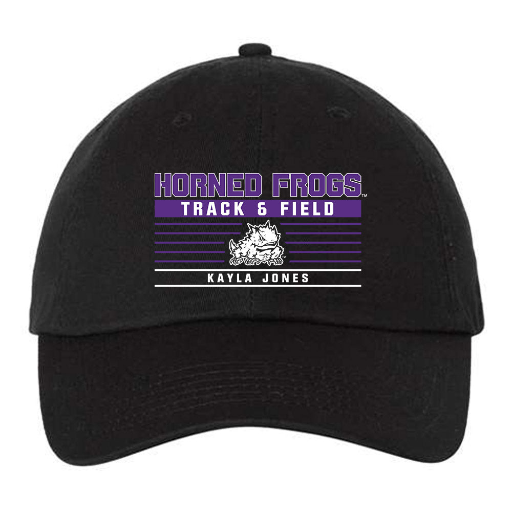 TCU - NCAA Women's Track & Field : Kayla Jones - Dad Hat-0