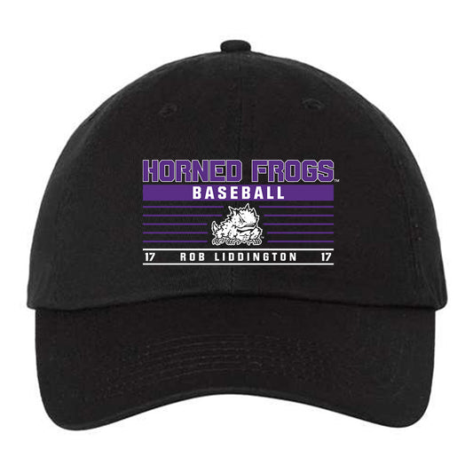 TCU - NCAA Baseball : Rob Liddington - Dad Hat-0