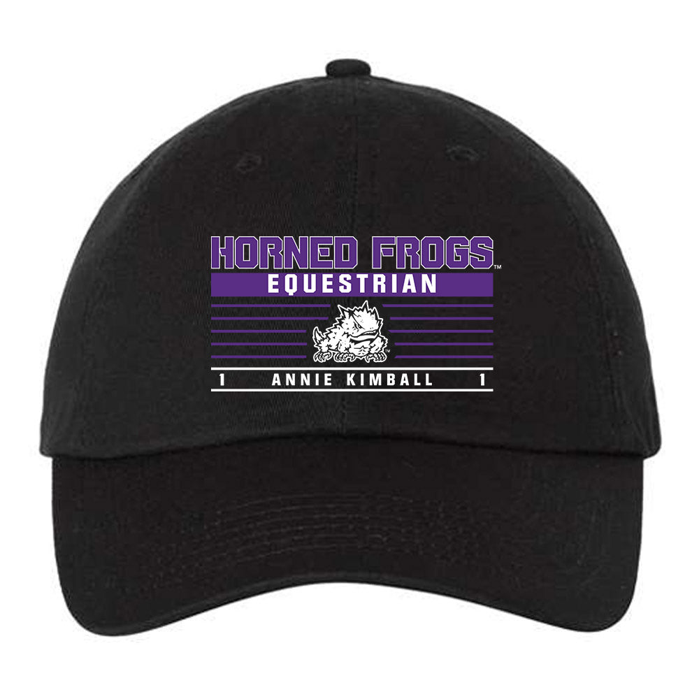 TCU - NCAA Equestrian : Annie Kimball - Dad Hat-0
